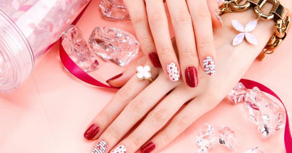 Enfeite nas Unhas