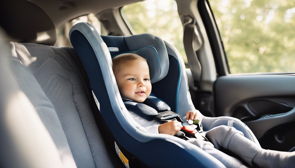 segurança do assento de carro infantil