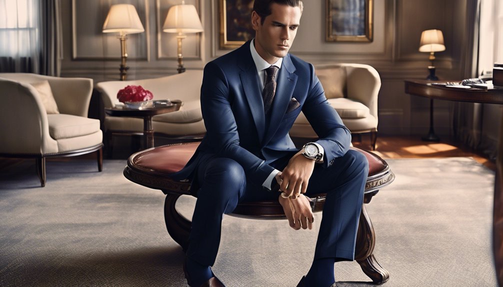 escolhendo acessórios masculinos sofisticados